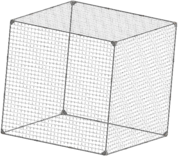 Малая тренировочная полетная зона 3×3×3 м